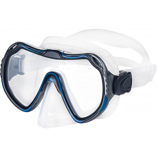 Набор маска и трубка Aqua Speed Java + Elba 8205 Cиний OSFM (5908217682055)