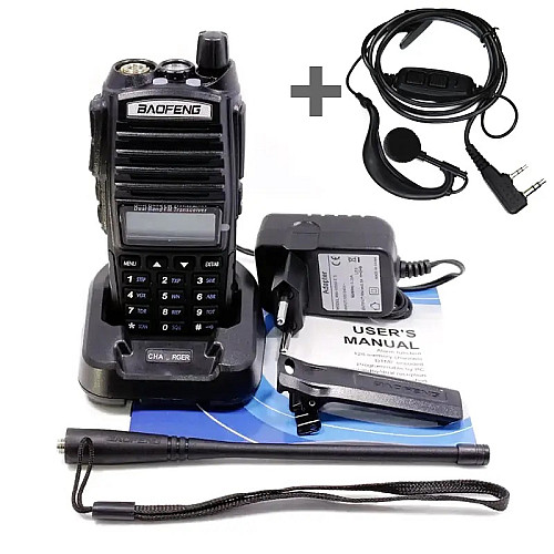 Рация Baofeng UV-82 8W PRO VHF/UHF 2xPTT 10 км (100832)