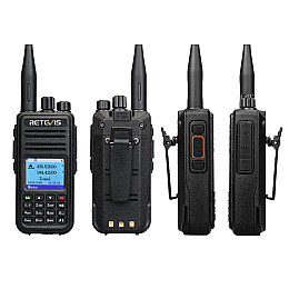 Цифрова рація з шифруванням 2-х діапазонна з аналоговим режимом Retevis RT3S DMR 5 Ватт (100891)