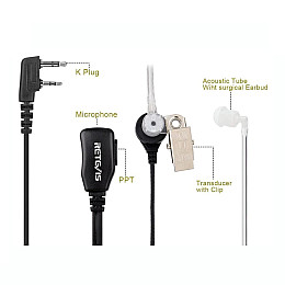 Проводная гарнитура с кнопкой PPМ Retevis EAK001 для раций (100917)