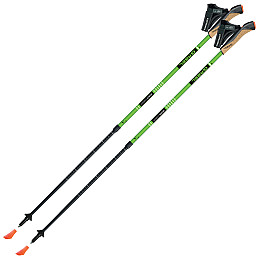 Палки для скандинавської ходьби Gabel Stretch Lite Carbon 750х80х80 Зелений/Чорний (7008352600000)