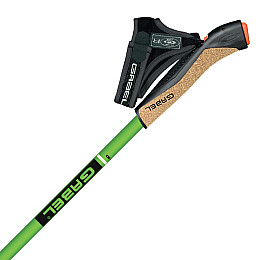 Палки для скандинавської ходьби Gabel Stretch Lite Carbon 750х80х80 Зелений/Чорний (7008352600000)