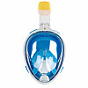 Полнолицевая маска для плавания Free Breath M2068G с креплением для камеры S/M Blue (3_00652)