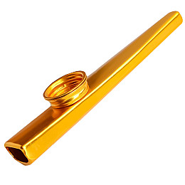 Музичний інструмент Kazoo 12.1 см Золотистий (10743-58418)