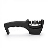 Точилка для ножей ручная RIAS Sharpener с тремя видами заточки Black (3_03119)