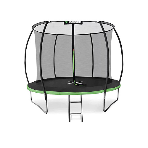 Батут Outtec Premium 10ft (312см) чорний-зелений з внутрішньою сіткою