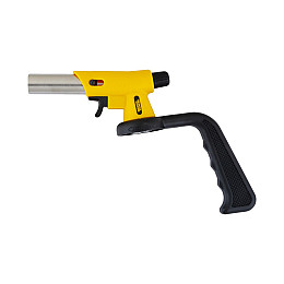 Горелка для газового баллона MASTERTOOL GM Вихрь SAFE пьезоподжиг Ø22 мм/1300°С з ручкою (44-5045)