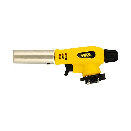 Горелка для газового баллона MASTERTOOL GM Фотон пьезоподжиг/керамічна захист Ø22 мм/1300°С (44-5041)