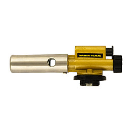 Горелка для газового баллона MASTERTOOL GM Огниво пьезоподжиг/керамічна захист Ø22 мм/1300°С (44-5043)