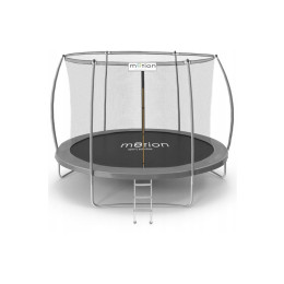 Батут Motion Sport Line Premium 10ft (305 см) с внутренней сеткой серый