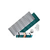 Складний каремат Hi-Tec Matay Silver-Green 180x57x1 см