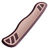 Накладка на ніж Victorinox 111мм задня H Коричневий/Бежевий (1049-VxC8394.C2)