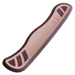 Накладка на ніж Victorinox 111мм задня H Коричневий/Бежевий (1049-VxC8394.C2)