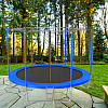 Батут Motion Sport Line 10ft (305см) з внутрішньою сіткою синій