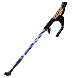 Палки для скандинавской ходьбы Kodenor телескопические пара 135 см Blue