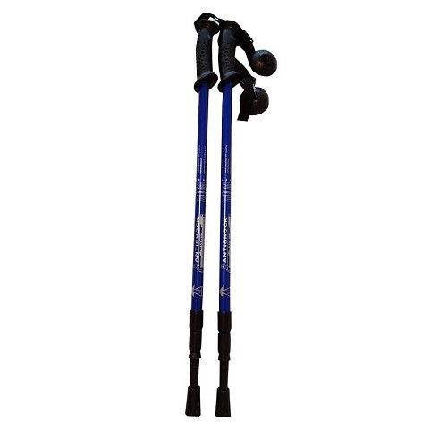 Трекінгові палки Antishock пара 135 см Blue