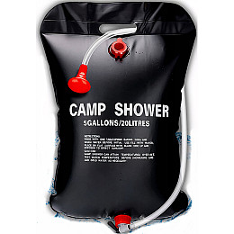 Туристический кемпинговый походный душ 20L Camp Shower (S126S black)