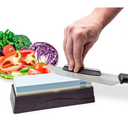 Камень точильный водный комбинированный 1000/3000 зернистость 3 Claveles (09428)