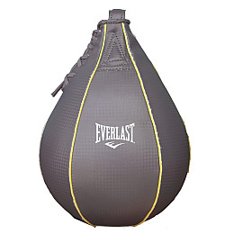 Боксерская груша Everlast Everhide Speed Bag 22х15 см Серый (856700-70-12)