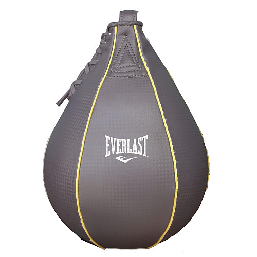 Боксерська груша Everlast Everhide Speed Bag 22х15 см Сірий (856700-70-12)