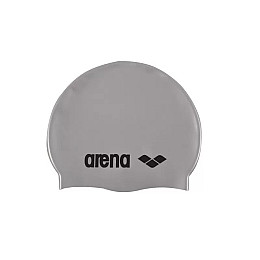 Шапка для плавания Arena Classic Silicone One Size Серебристый (91662-051)