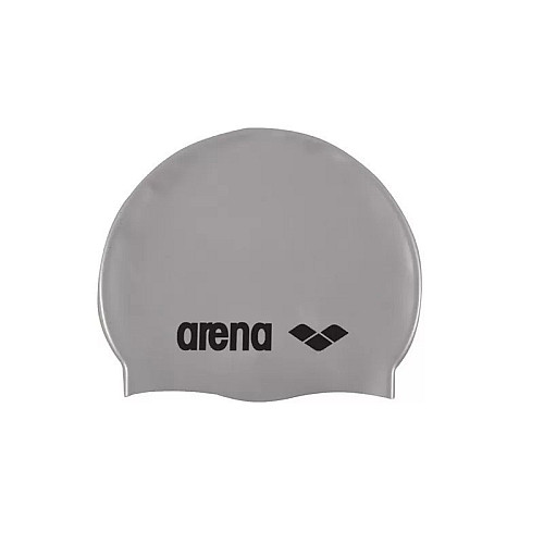 Шапка для плавання Arena Classic Silicone One Size Сріблястий (91662-051)
