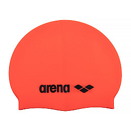 Шапочка для плавания Arena CLASSIC SILICONE Оранжевый One size (7d91662-040 One size)