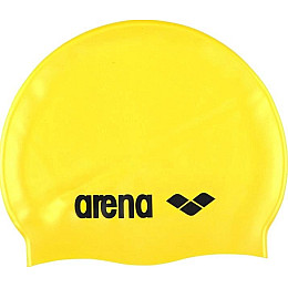Шапка для плавания Arena Classic Silicone Jr One Size Желтый (91670-035)