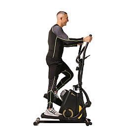 Гибридный орбитрек/степпер Besport BS-1104 TopHill черно-желтый