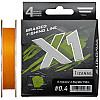 Шнур Favorite X1 PE 4x 150m #0.4/0.104mm 8lb/3.5kg Оранжевый (1013-1693.11.16)