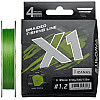 Шнур Favorite X1 PE 4x 150m #1.2/0.185mm 20lb/9.5kg Зеленый (1013-1693.11.31)