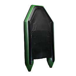 Лодка надувная пвх моторная трехместная ΩMega 300M DE зеленая