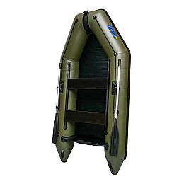 Лодка моторная пвх трехместная ΩMega 300M AD хаки