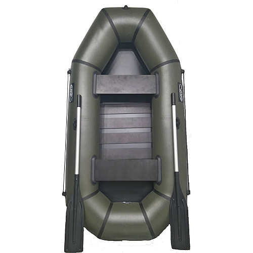 Лодка пвх надувная двухместная для рыбалки Grif boat GL-250S
