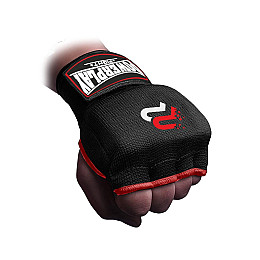 Бинти-перчатки PowerPlay 3096 з гелевими подушечками Чорні M