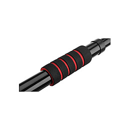 Турнік розсувний Gymtek 63-100см чорний-червоний