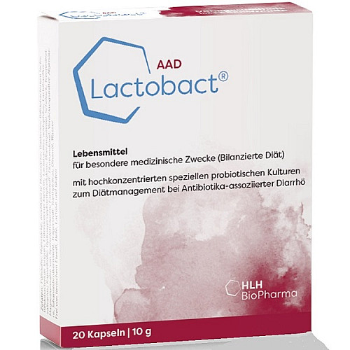 Пробіотик Sanct Bernhard Lactobact® AAD 20 капсул