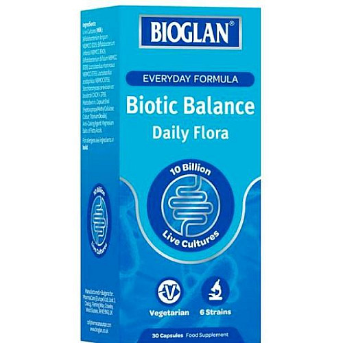 Пробіотик Bioglan Biotic Balance 10 мільярдів 30 капсул