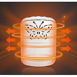 Бензинова грілка для рук Бабочка обігрівач універсальний Solve 20101 95х68х16 мм