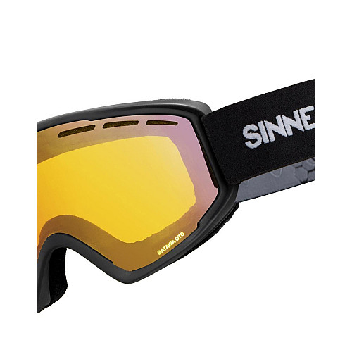 Маска гірськолижна Sinner Batawa OTG Cat.S2 Matte Black