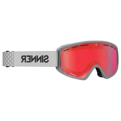 Маска гірськолижна Sinner Batawa OTG Cat.S3 Матова світло-сіра