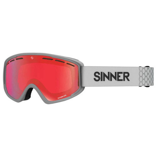Маска гірськолижна Sinner Batawa OTG Cat.S3 Матова світло-сіра