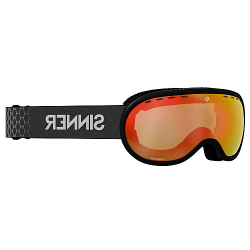 Маска горнолыжная Sinner Vorlage Medium Fit Cat.S3 Matte Black