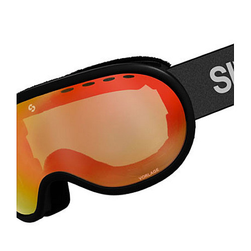 Маска горнолыжная Sinner Vorlage Medium Fit Cat.S3 Matte Black