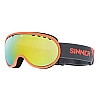 Маска горнолыжная Sinner Vorlage Medium Fit Cat.S3 Matte Neon Orange