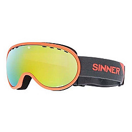 Маска для гірських лиж Sinner Vorlage Medium Fit Cat.S3 Матова неонова оранжева