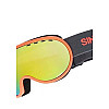 Маска горнолыжная Sinner Vorlage Medium Fit Cat.S3 Matte Neon Orange