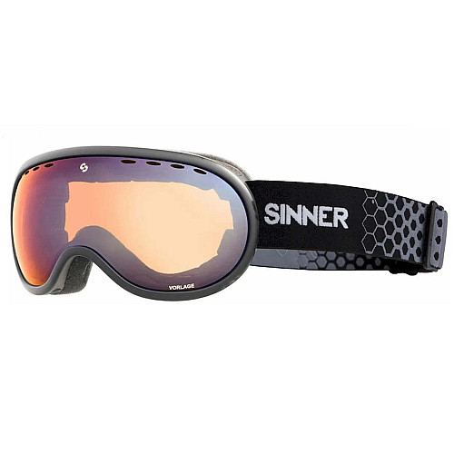 Маска горнолыжная Sinner Vorlage Medium Fit Cat.S3 Matte Coolgrey