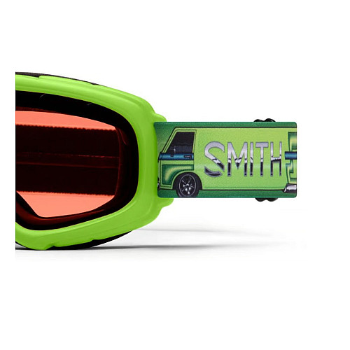 Маска горнолыжная для юниоров Smith Gambler Small-Medium Fit Limelight Van Life Cat.S2