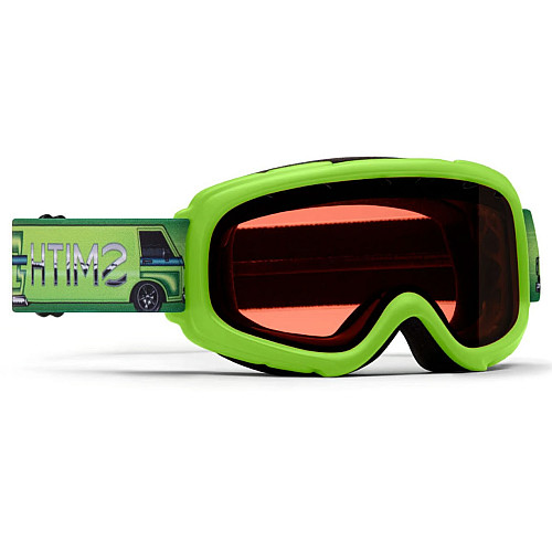 Маска горнолыжная для юниоров Smith Gambler Small-Medium Fit Limelight Van Life Cat.S2